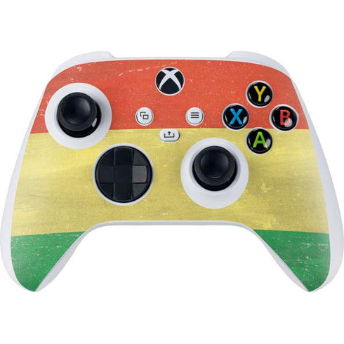 Bolivia Flag Distressed Xbox Series S Controller Skin